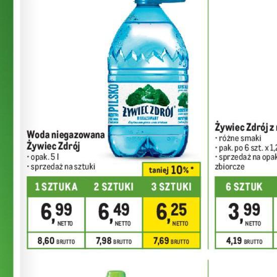 gazetka woda woda niegazowana czas obowiązywania od 16.04.2024 do 13.05.2024
